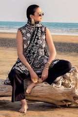 3 Piece Unstitched Printed Lawn Suit B-52013