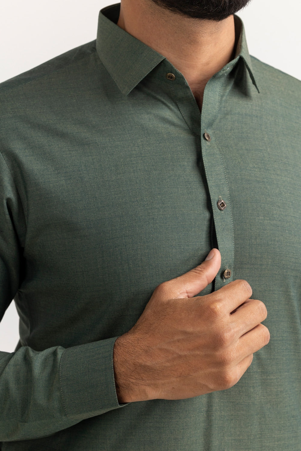 Gul 900 Focus Unstitched Fabric Blended-LF