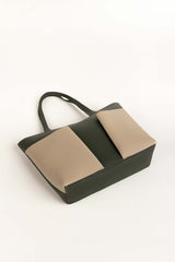 Green Beige Tote Bag IDB-AW23-02