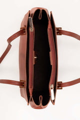 Maroon Hand Bag IDB-AW23-11