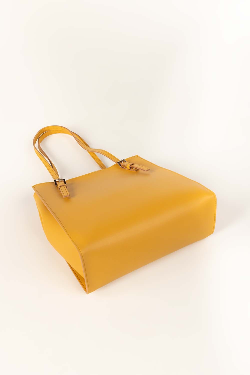 Mustard-Brown Hand Bag