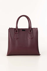 Burgundy Hand Bag IDB-AW23-19