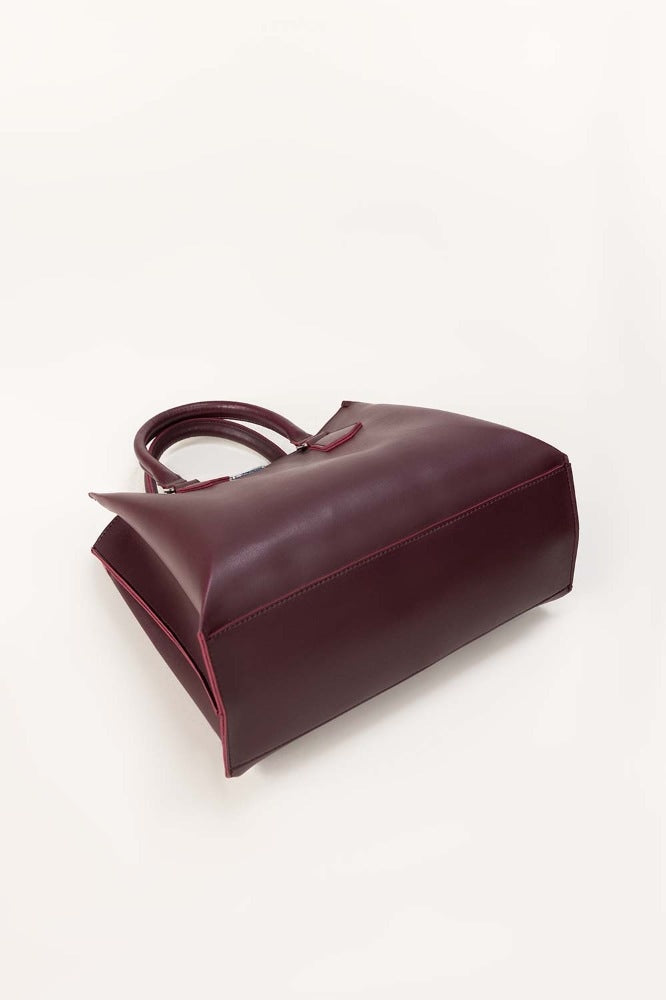 Burgundy Hand Bag IDB-AW23-19