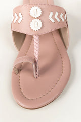 Pink Kolhapuri IDFT-AW23-28