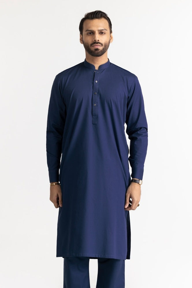Black Stone Plus Unstitched Fabric Cotton-LF