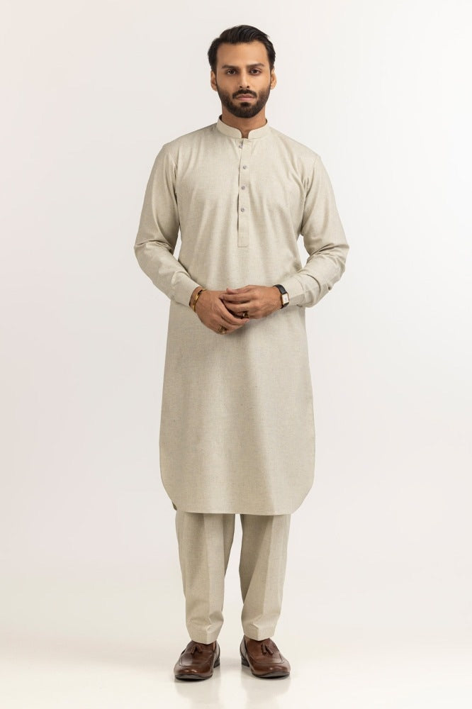 Vision Figo Unstitched Fabric Blended