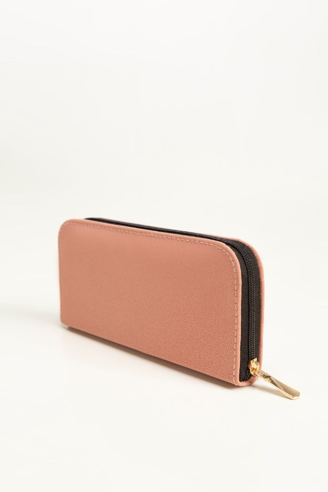 Pink Long Wallet