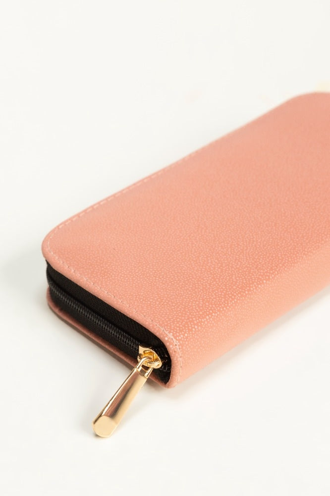 Pink Long Wallet
