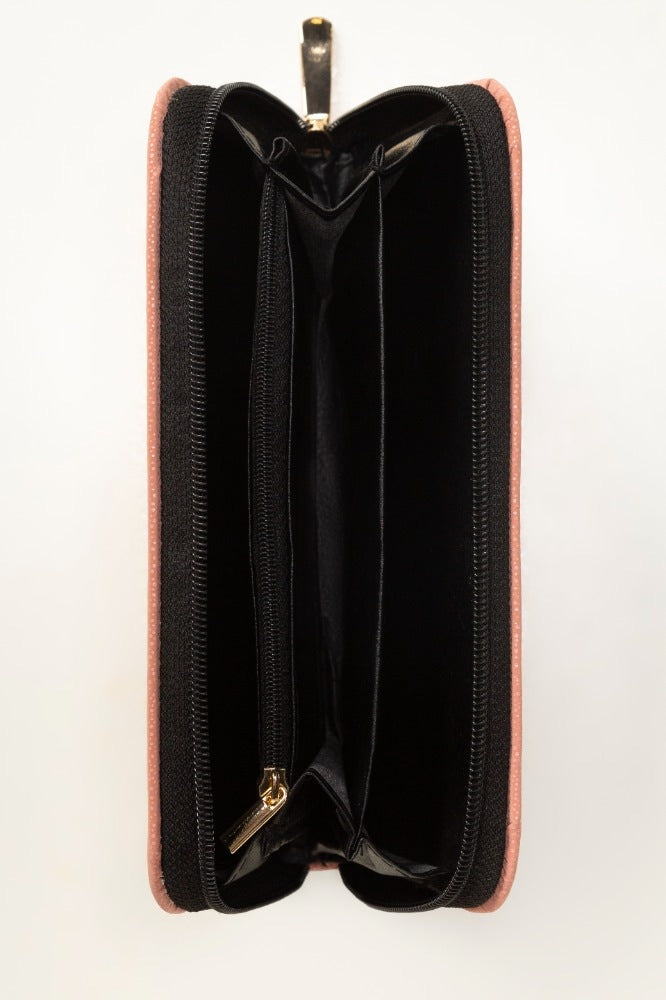 Pink Long Wallet