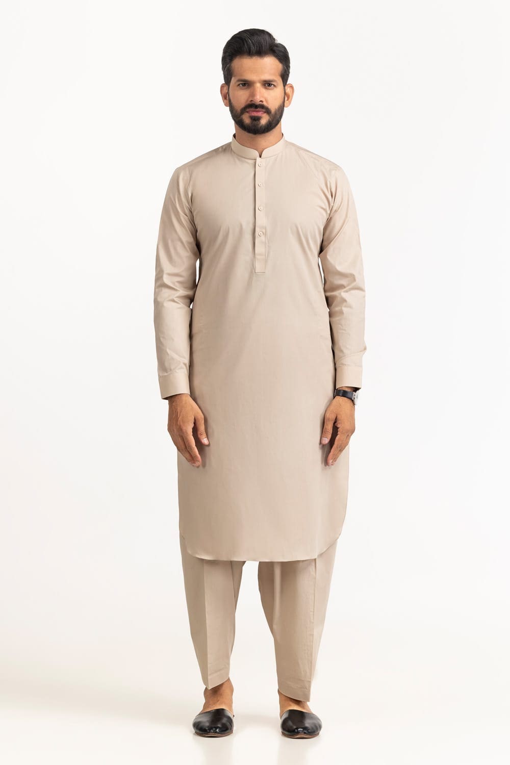 Gul Capri Latha Unstitched Fabric Cotton-LF