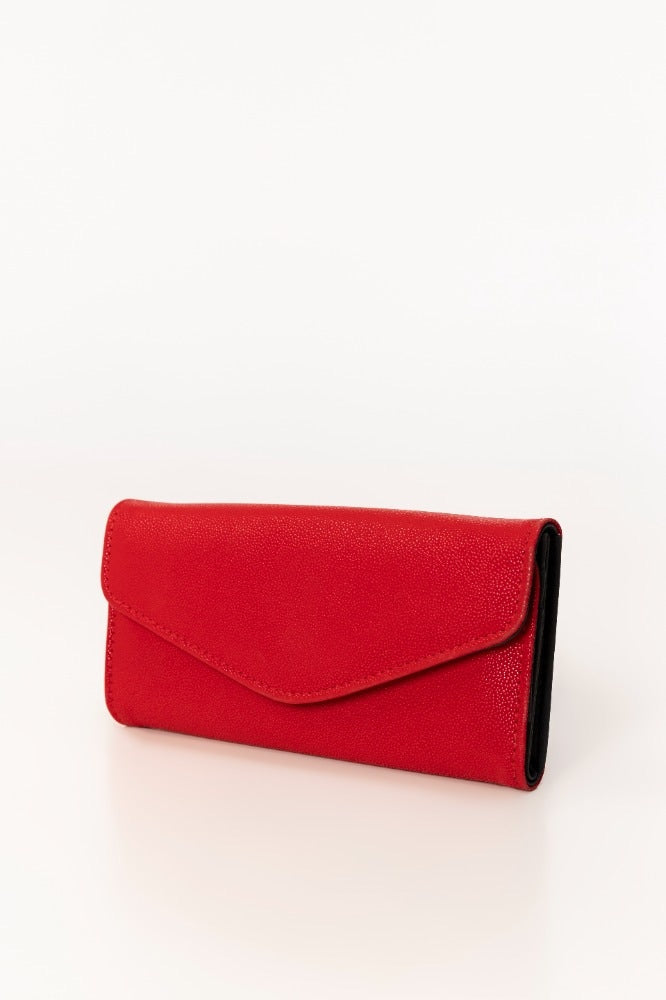 Red Long Wallet IDB-AW23-58