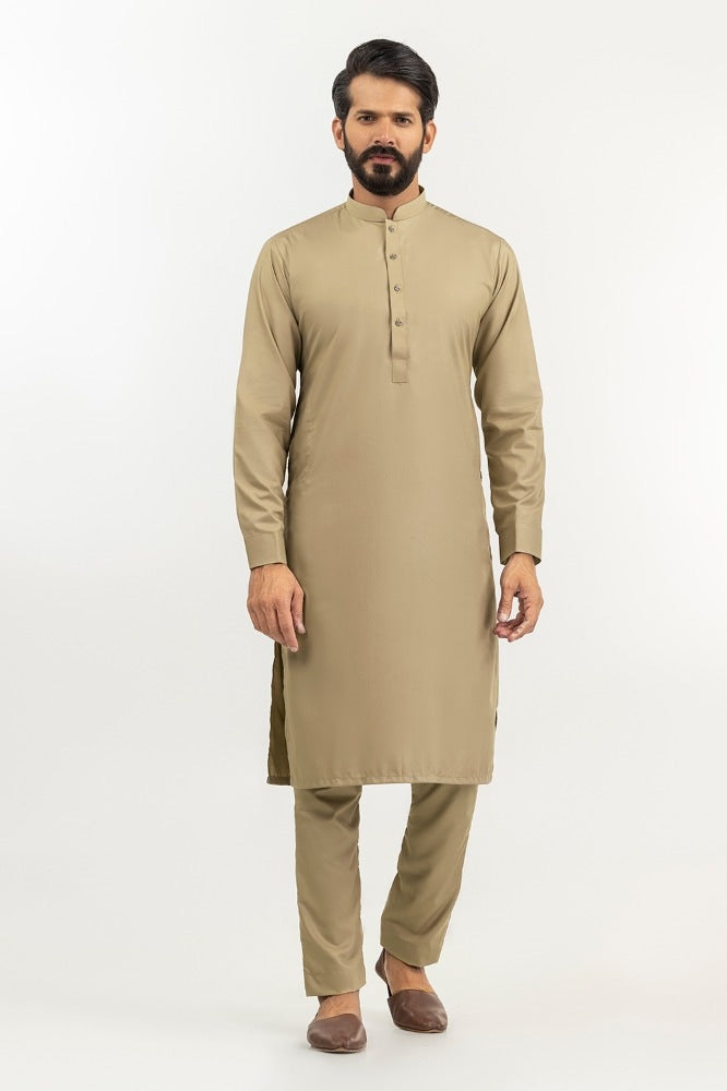 Black Gold Latha Unstitched Fabric Cotton-LF
