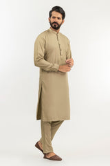Black Gold Latha Unstitched Fabric Cotton-LF