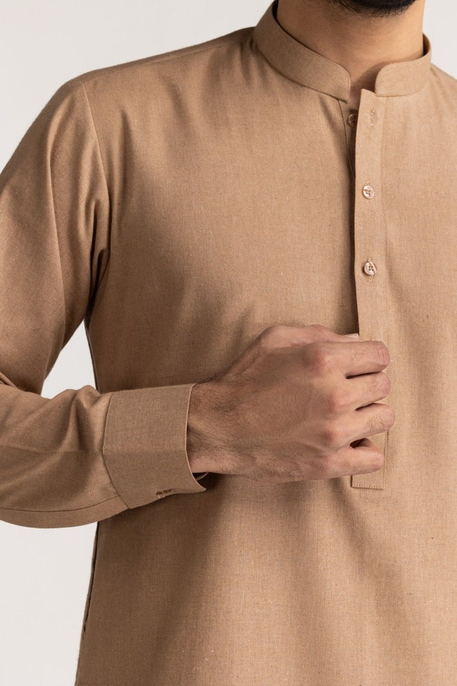 Karandi Cotton Unstitched Fabric Blended-LF