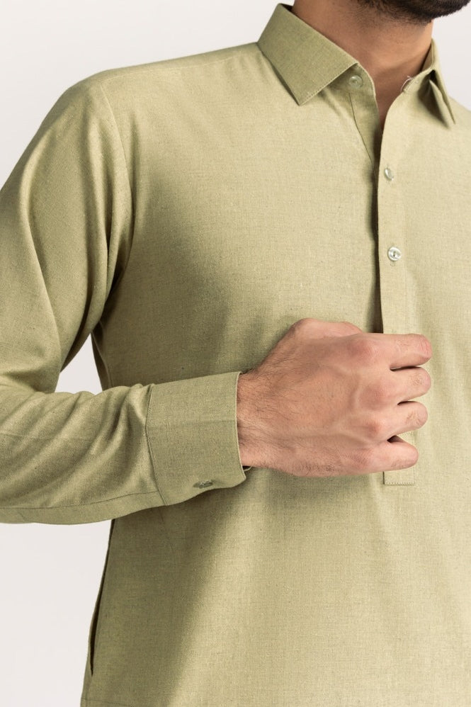 Karandi Cotton Unstitched Fabric Blended-LF