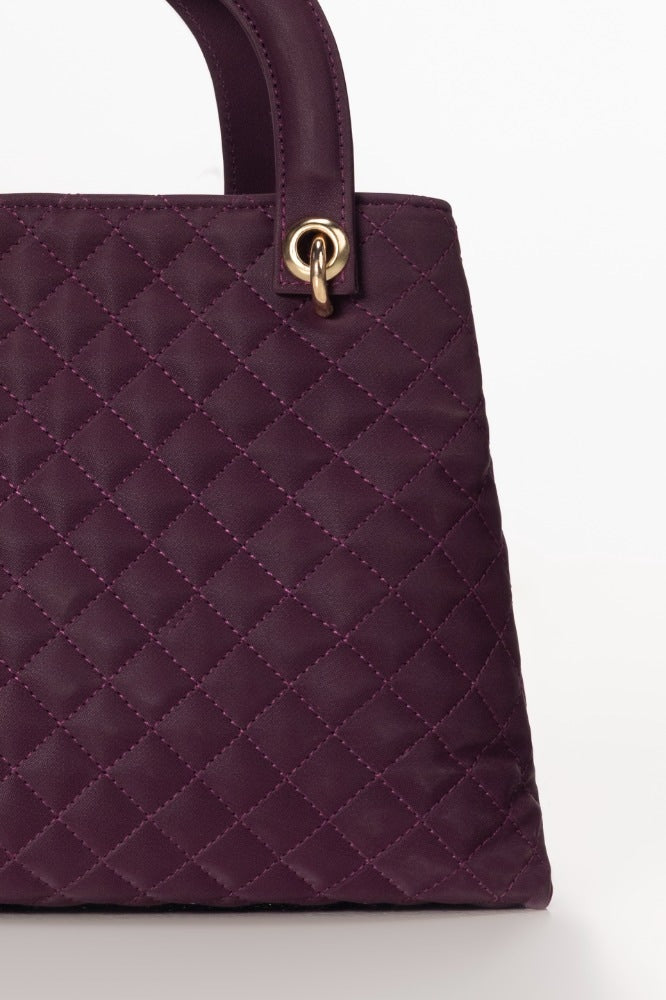 Maroon Hand Bag IDB-AW23-92