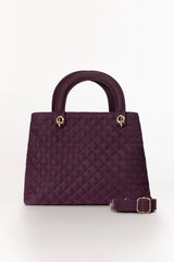Maroon Hand Bag IDB-AW23-92