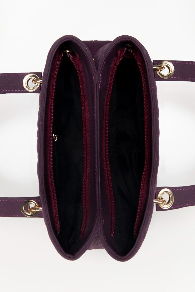 Maroon Hand Bag IDB-AW23-92