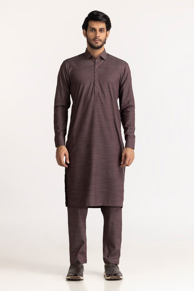 Orchid Unstitched Fabric Blended