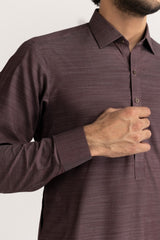 Orchid Unstitched Fabric Blended