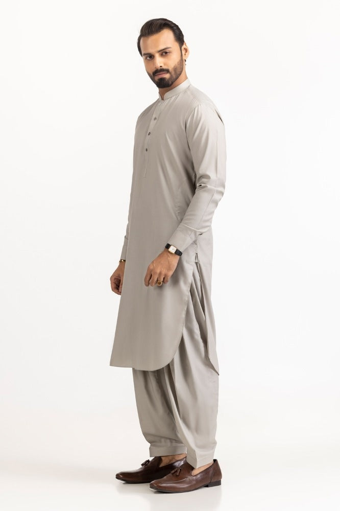 AMBASSADOR PEACH Unstitched Fabric Blended-LF