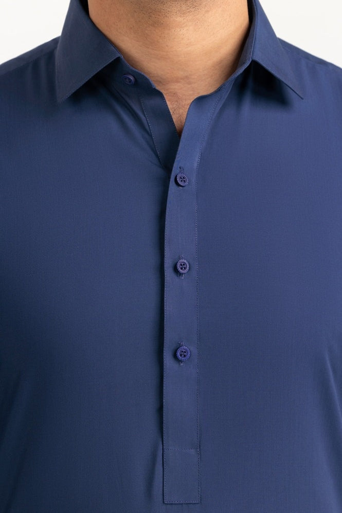 AMBASSADOR PEACH Unstitched Fabric Blended-LF