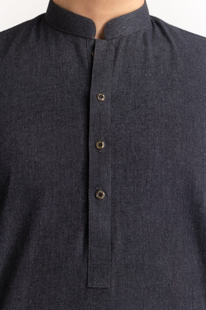 Karandi Cotton Unstitched Fabric Blended-LF