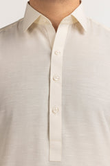 Slub Karandi Unstitched Fabric Blended-LF