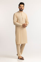 Slub Karandi Unstitched Fabric Blended-LF