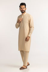 Slub Karandi Unstitched Fabric Blended-LF