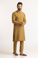 Slub Karandi Unstitched Fabric Blended-LF