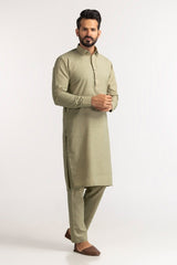 Slub Karandi Unstitched Fabric Blended-LF