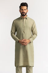 Slub Karandi Unstitched Fabric Blended-LF