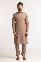 Slub Karandi Unstitched Fabric Blended-LF