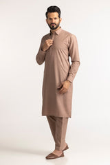 Slub Karandi Unstitched Fabric Blended-LF