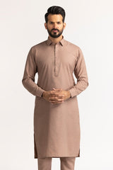 Slub Karandi Unstitched Fabric Blended-LF