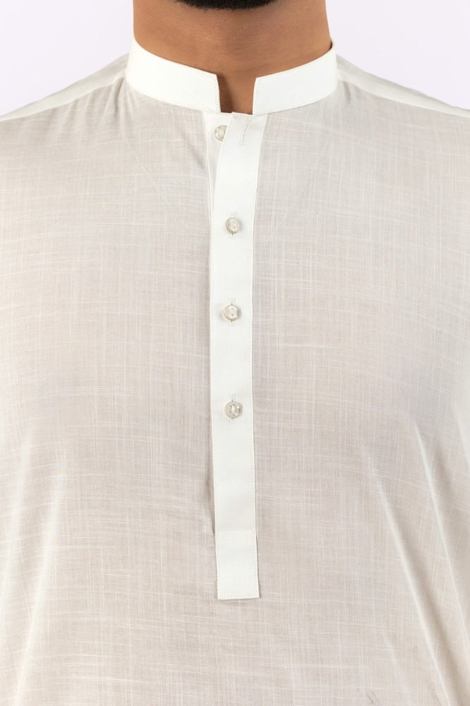 Vision Albite Unstitched Fabric Blended