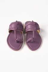 Purple Kolhapuri IWE-KLP24-004