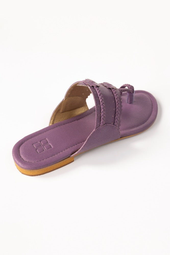 Purple Kolhapuri IWE-KLP24-004
