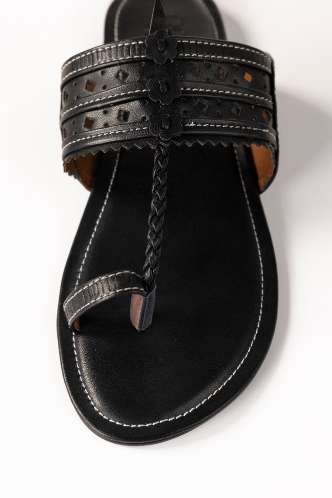 Black Kolhapuri IWE-KLP24-007