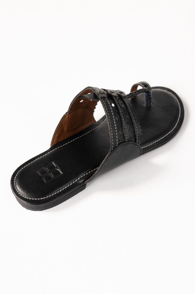 Black Kolhapuri IWE-KLP24-007