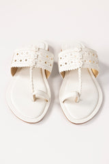 White Kolhapuri IWE-KLP24-008