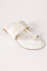 White Kolhapuri IWE-KLP24-008