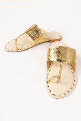 Beige Kolhapuri IWE-KLP24-011