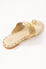 Beige Kolhapuri IWE-KLP24-011
