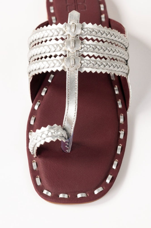 Maroon Kolhapuri IWE-KLP24-016