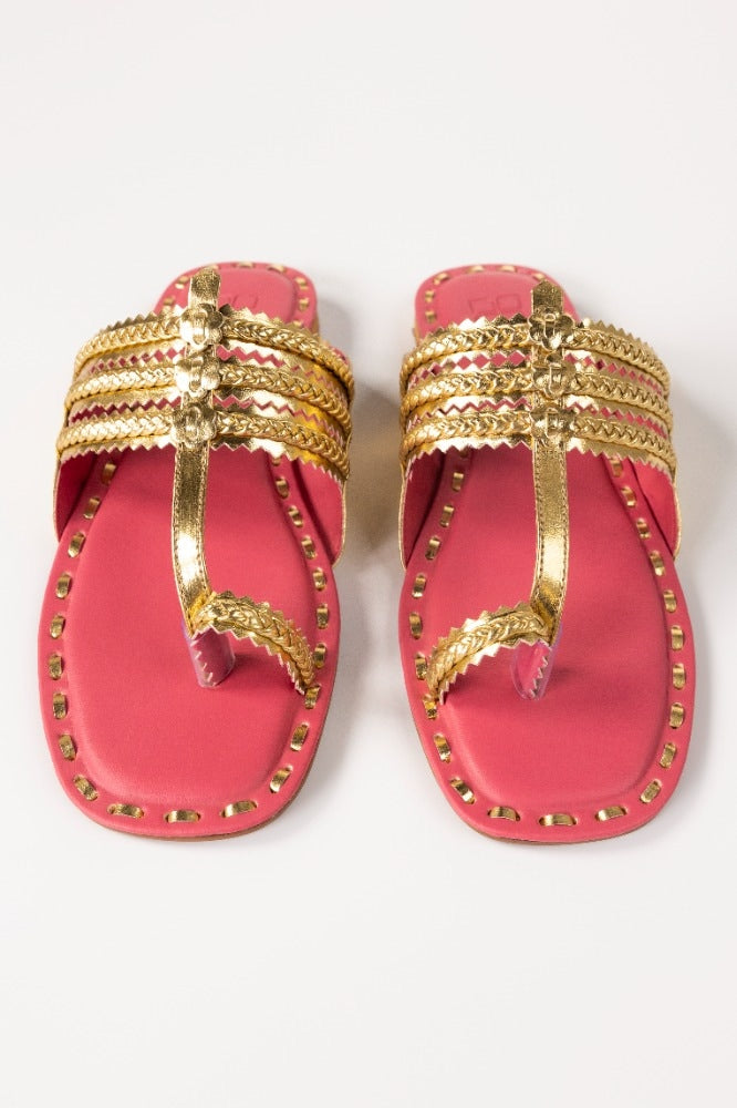 Pink Kolhapuri IWE-KLP24-017