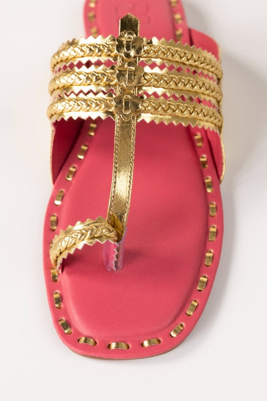 Pink Kolhapuri IWE-KLP24-017