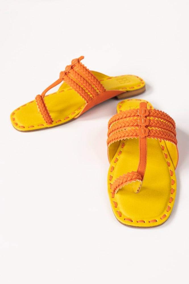 Yellow Kolhapuri IWE-KLP24-018