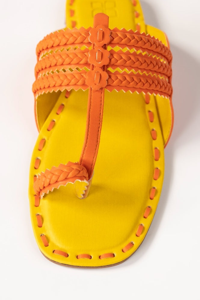 Yellow Kolhapuri IWE-KLP24-018